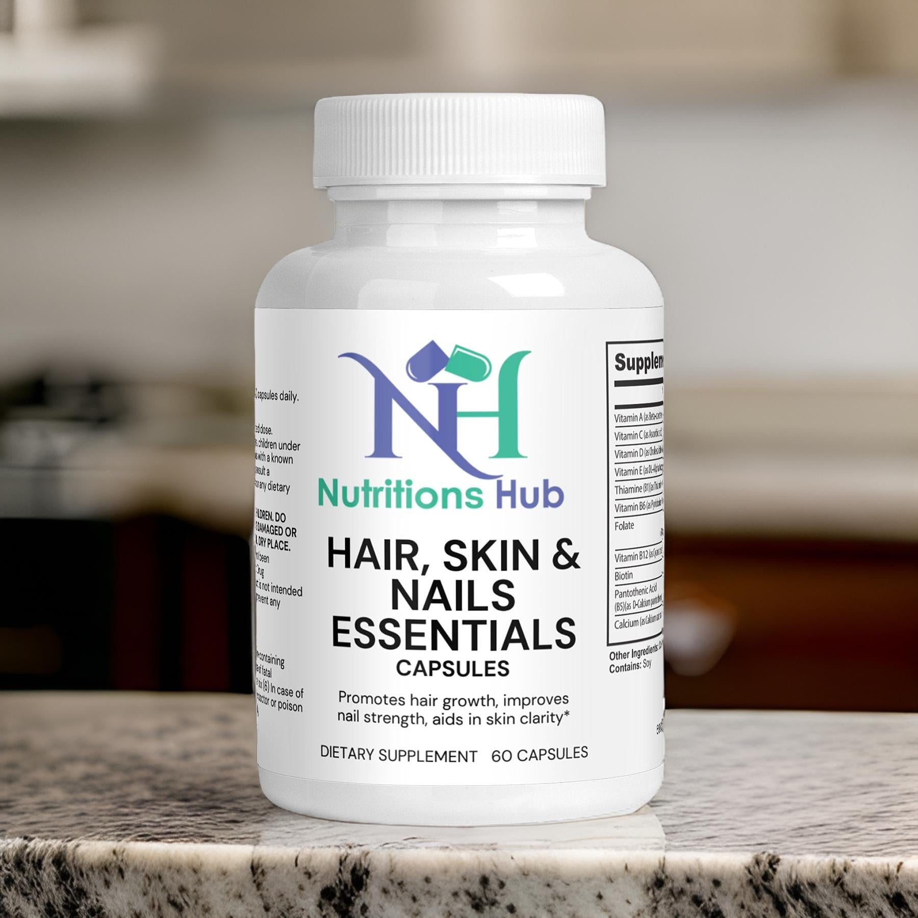 Hair, Nails and Skin Vitamins: Natural Supplements