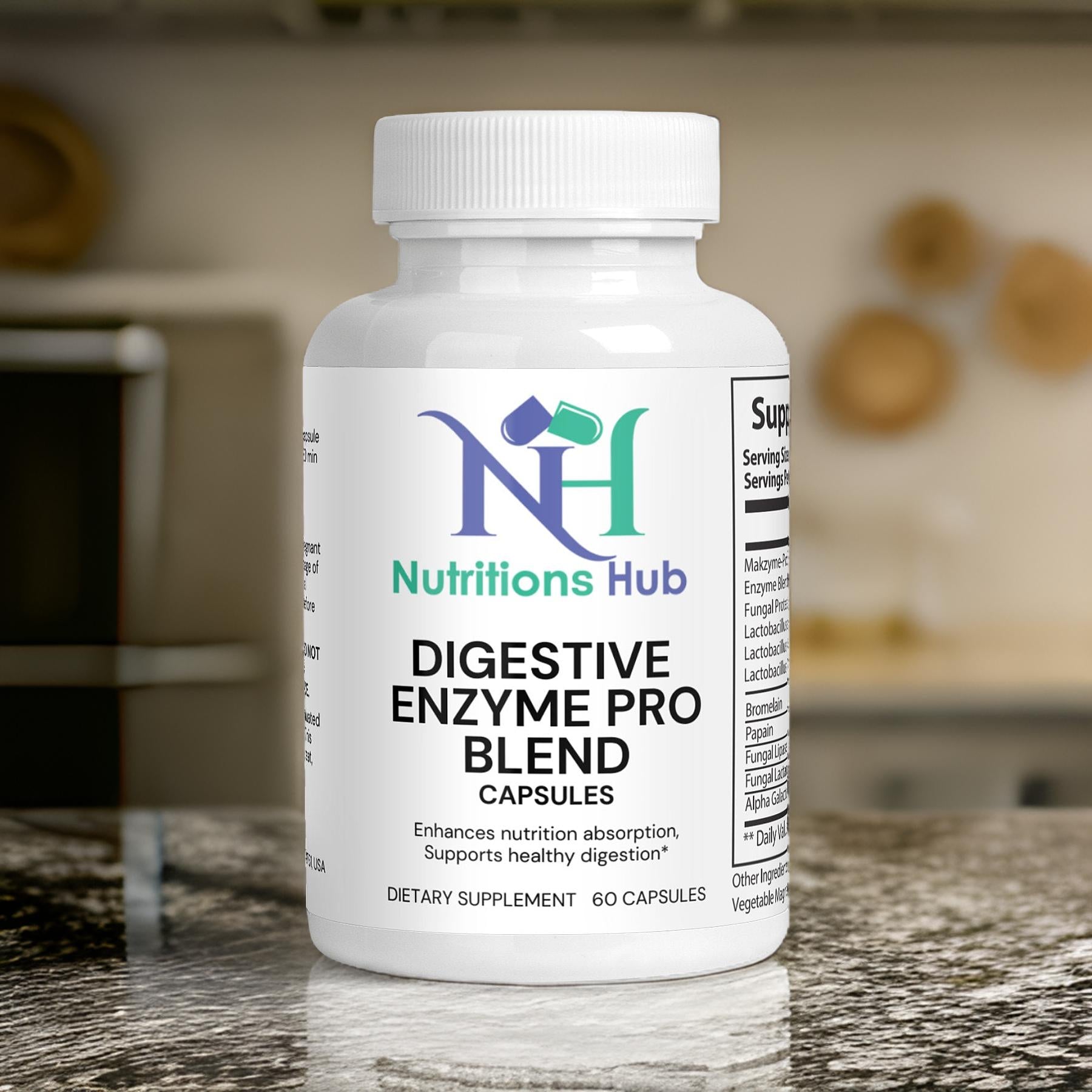Digestive Enzyme Pro Blend For Healthy Digestion