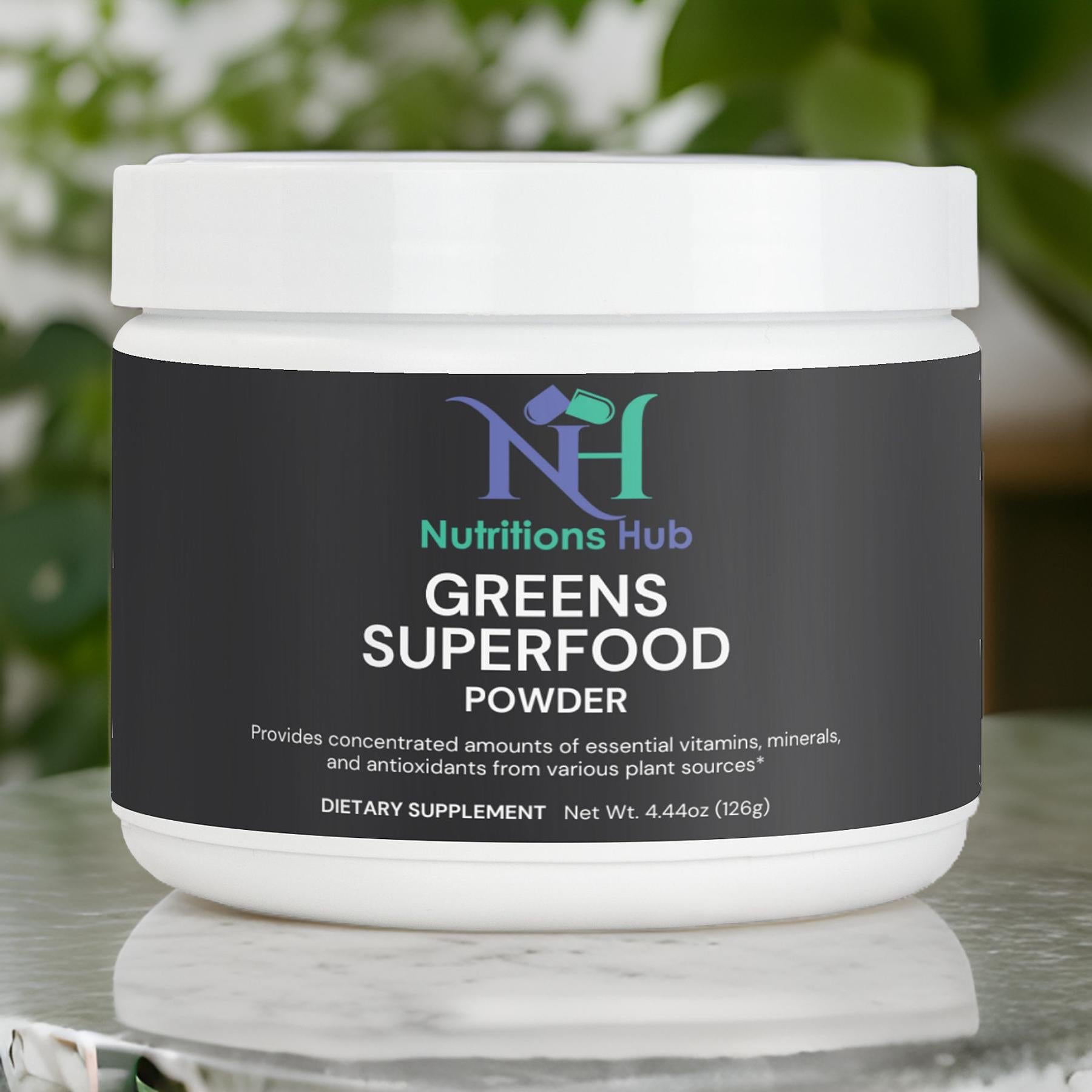 Superfood Greens Powder: Boost Energy
