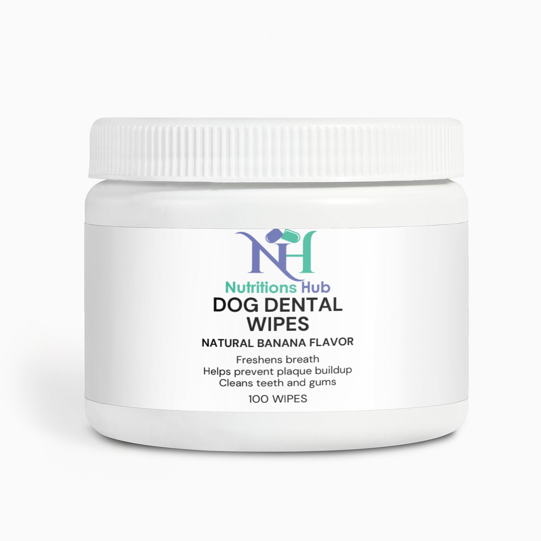 Our all-natural dog dental wipes for fresh breath
