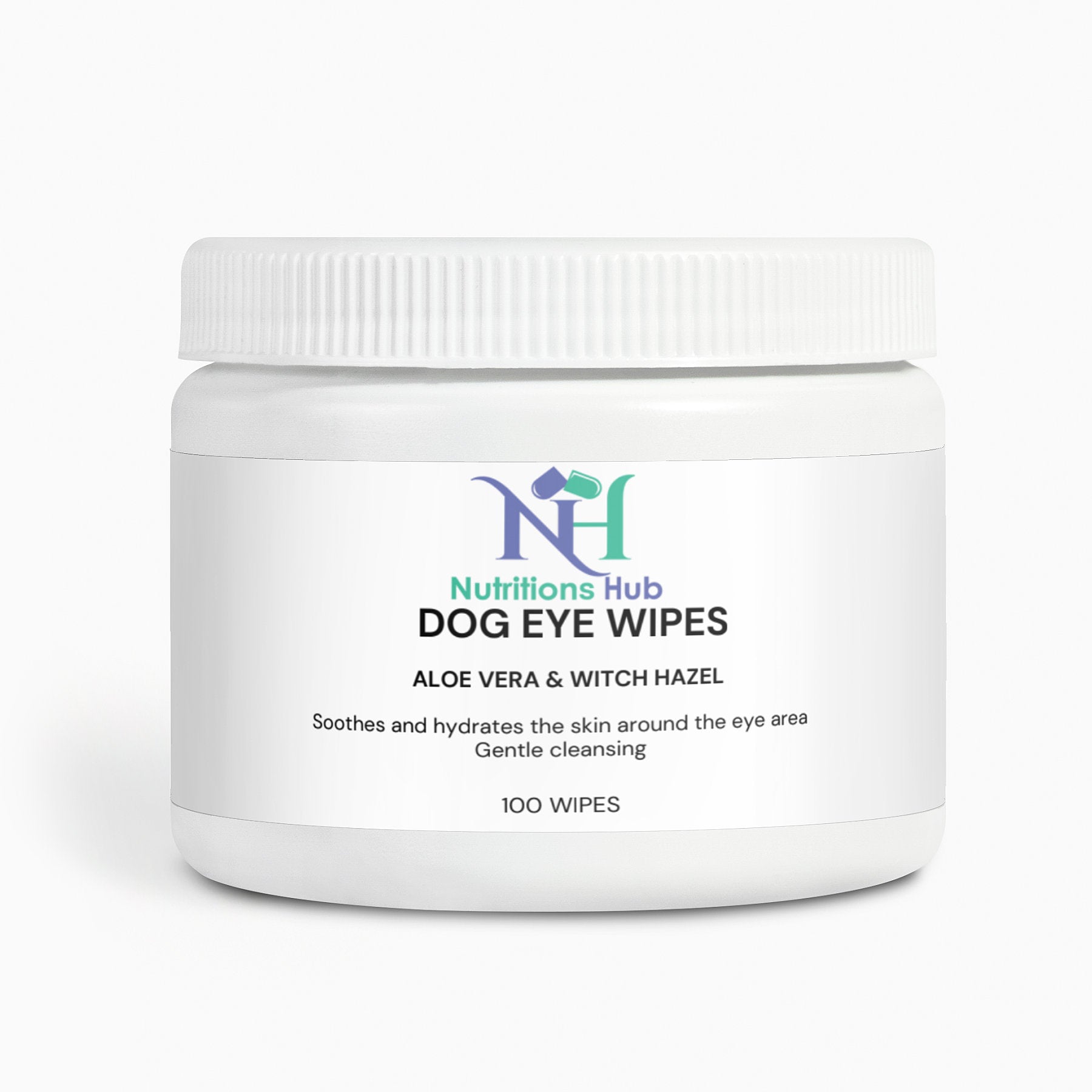 Natural dog eye wipes for sensitive puppy eyes - gentle and effective cleaning