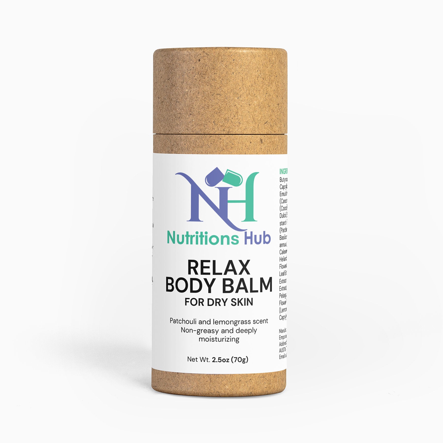 elax Body Balm: Soothing and moisturizing body balm for ultimate relaxation