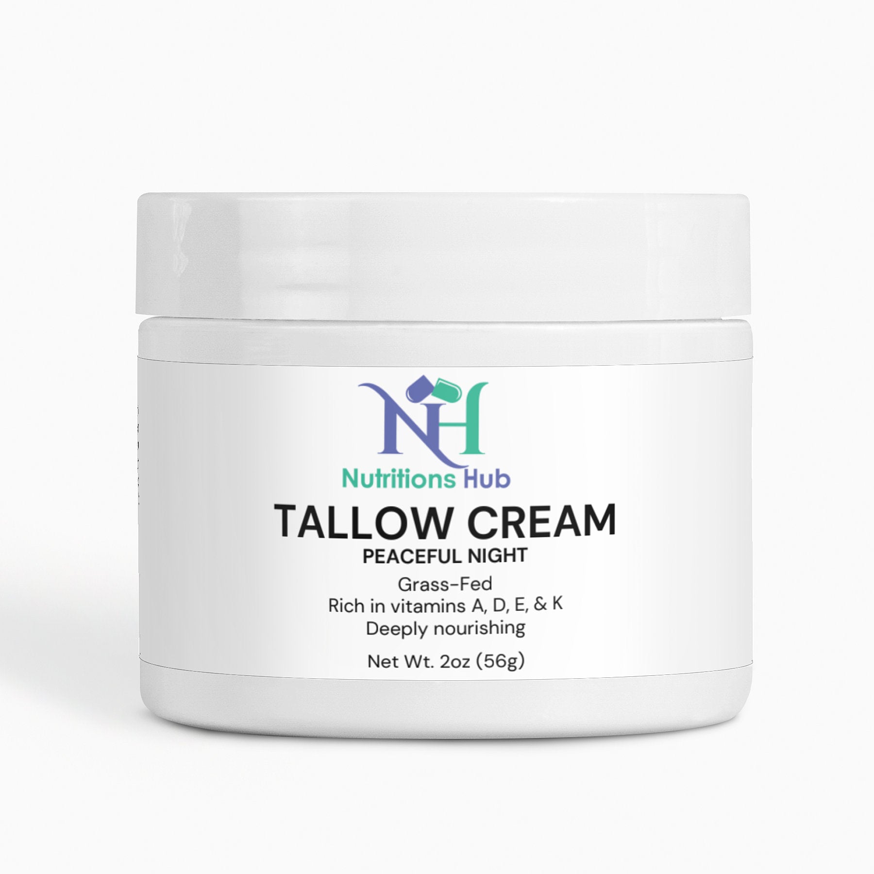 Natural tallow cream for deep and rejuvenating sleep