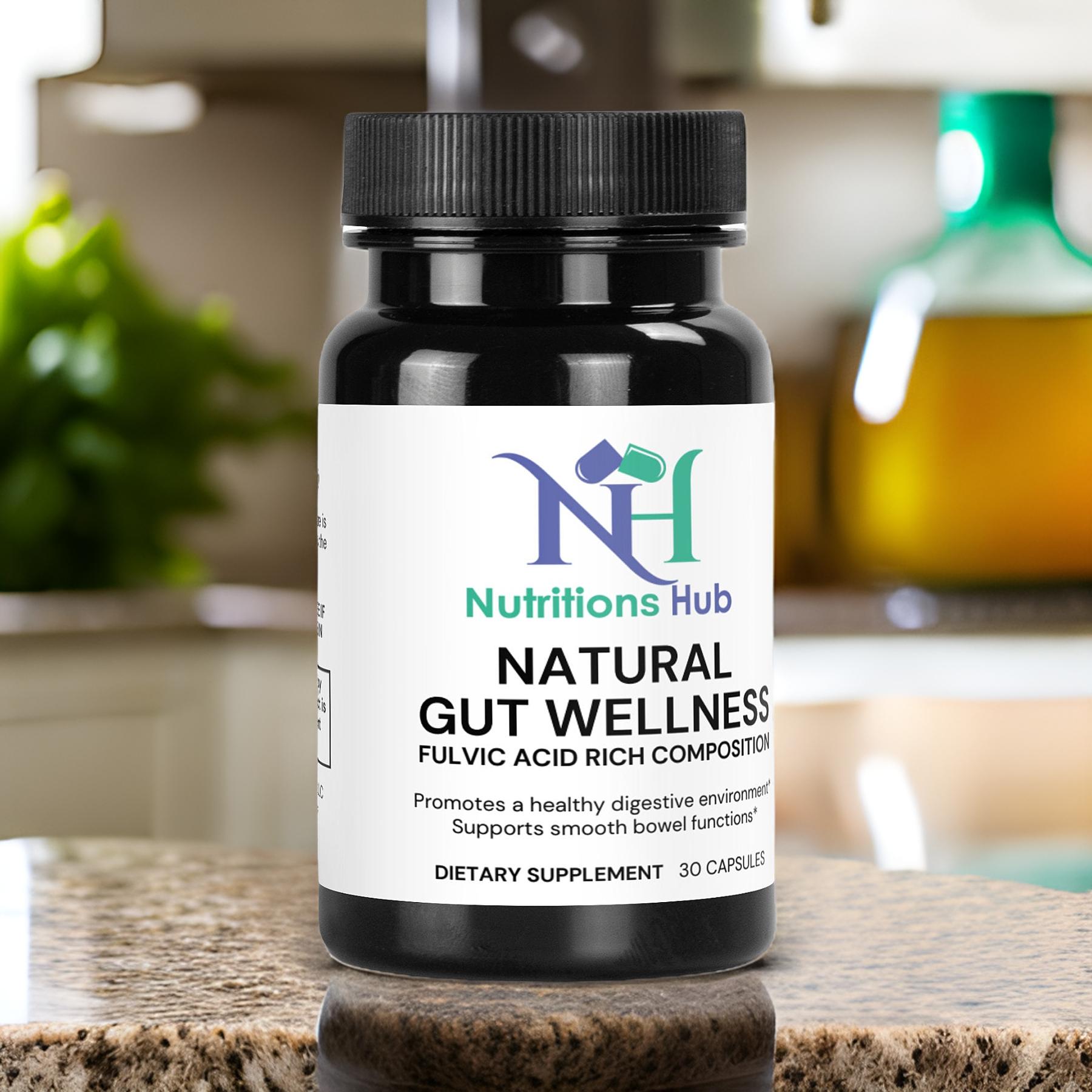 Natural Gut Wellness Capsules - Digestive Supplement