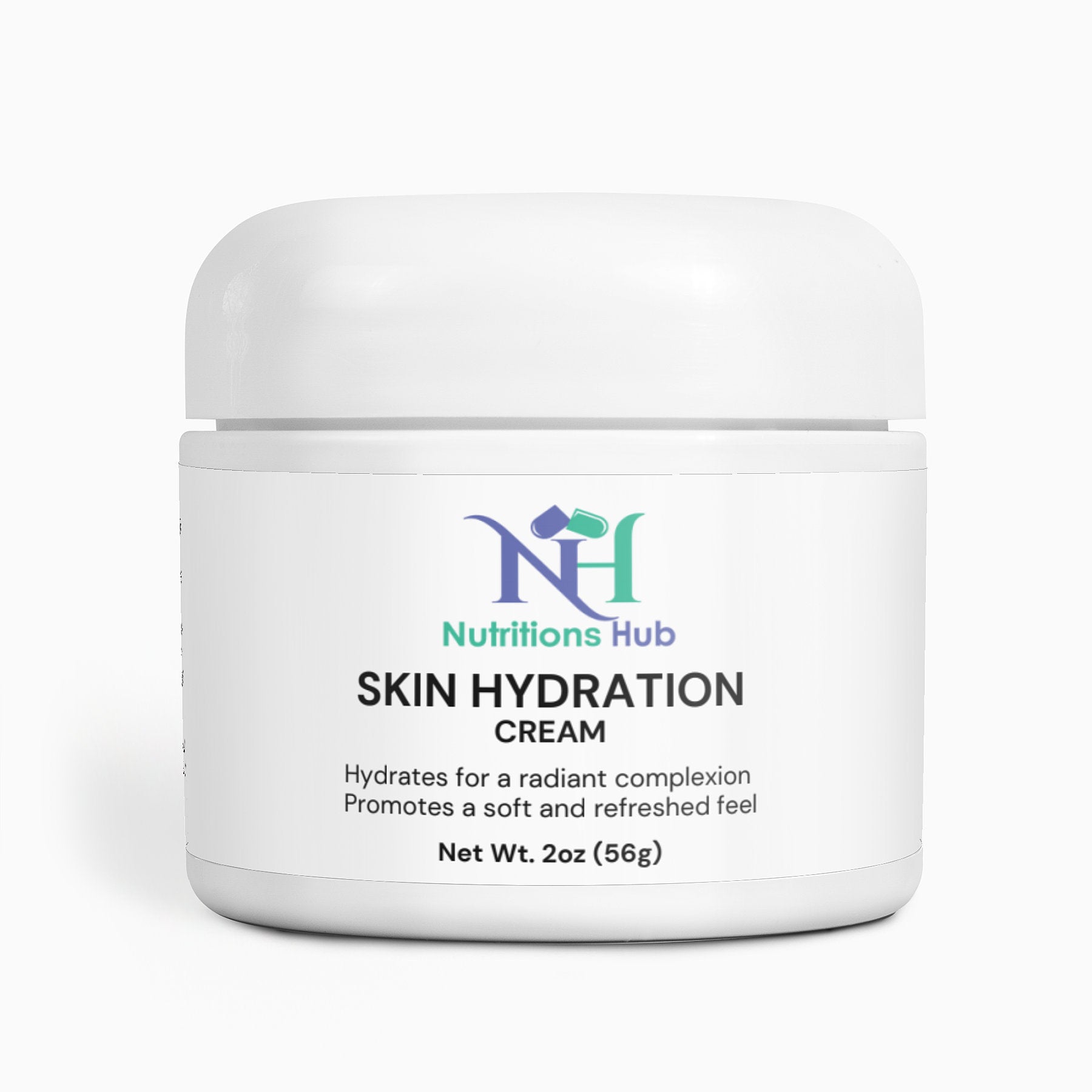 Woman applying hydrating face cream with glowing skin - best moisturizer for dry skin