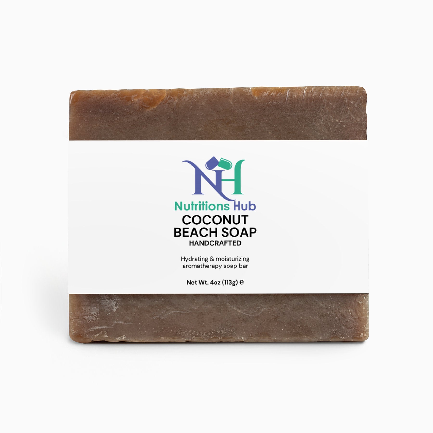 Coconut Beach Soap, all-natural handmade soap with coconut oil