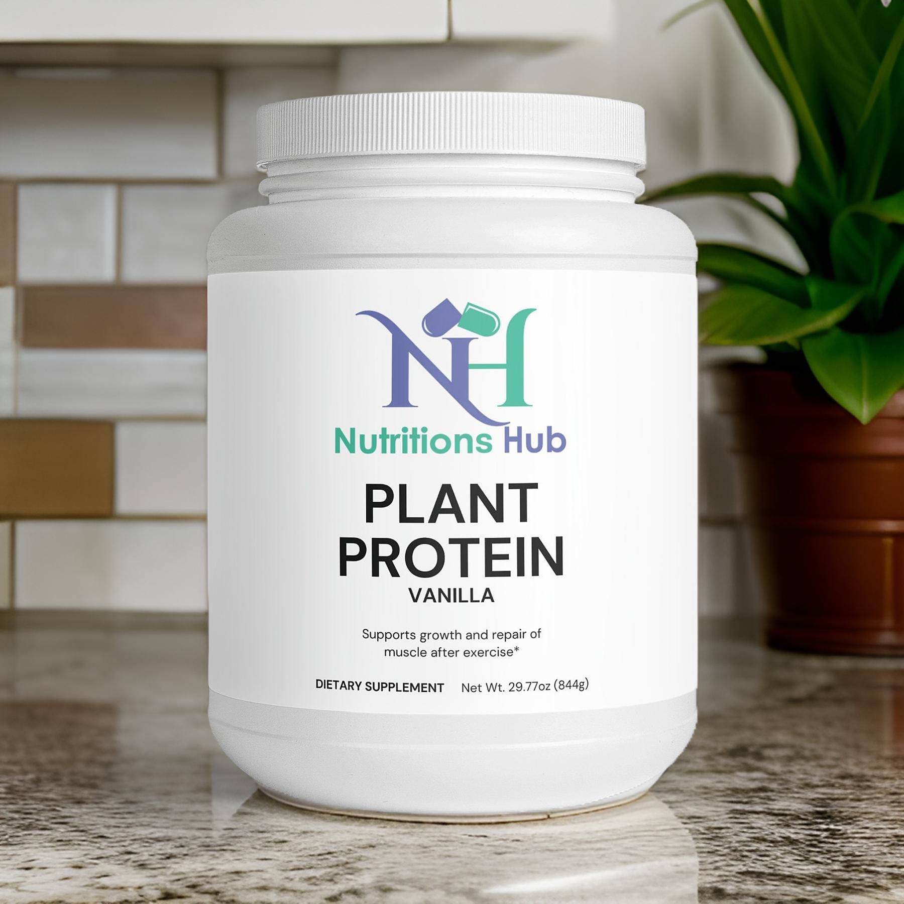 Organic Vanilla Plant Protein Powder - Boost Your Health