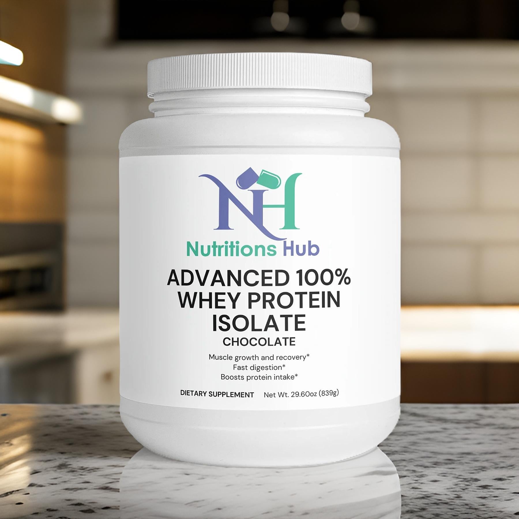 Advanced Whey Protein Isolate Chocolate - Pure Muscle Growth