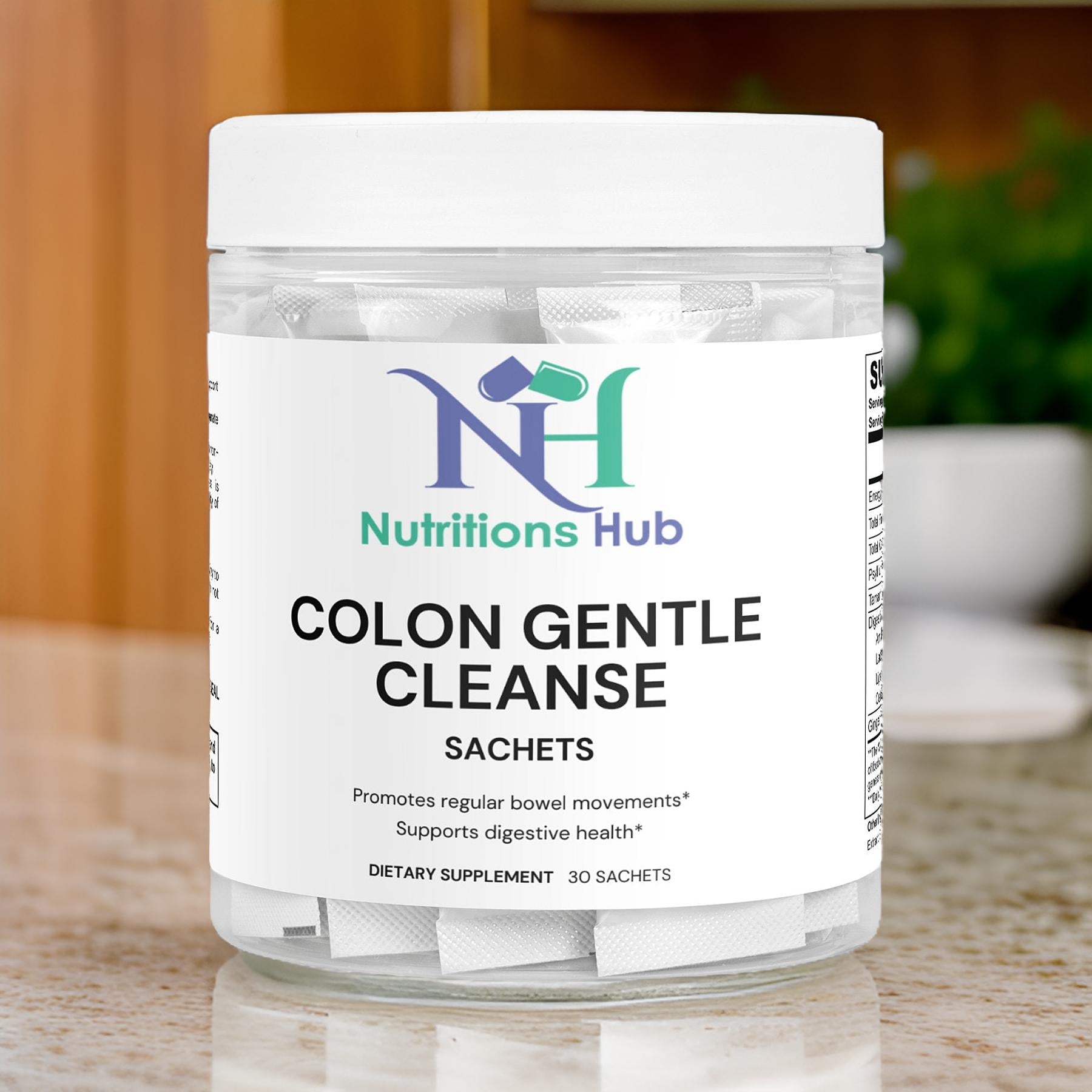 Natural colon cleanse capsules for digestive health