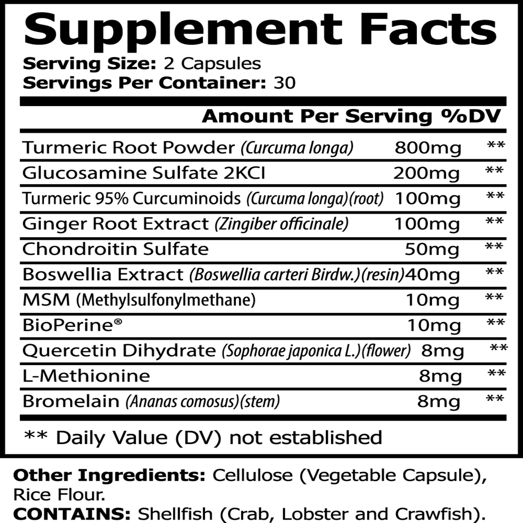 Platinum Turmeric Capsules: Pure Wellness Boost