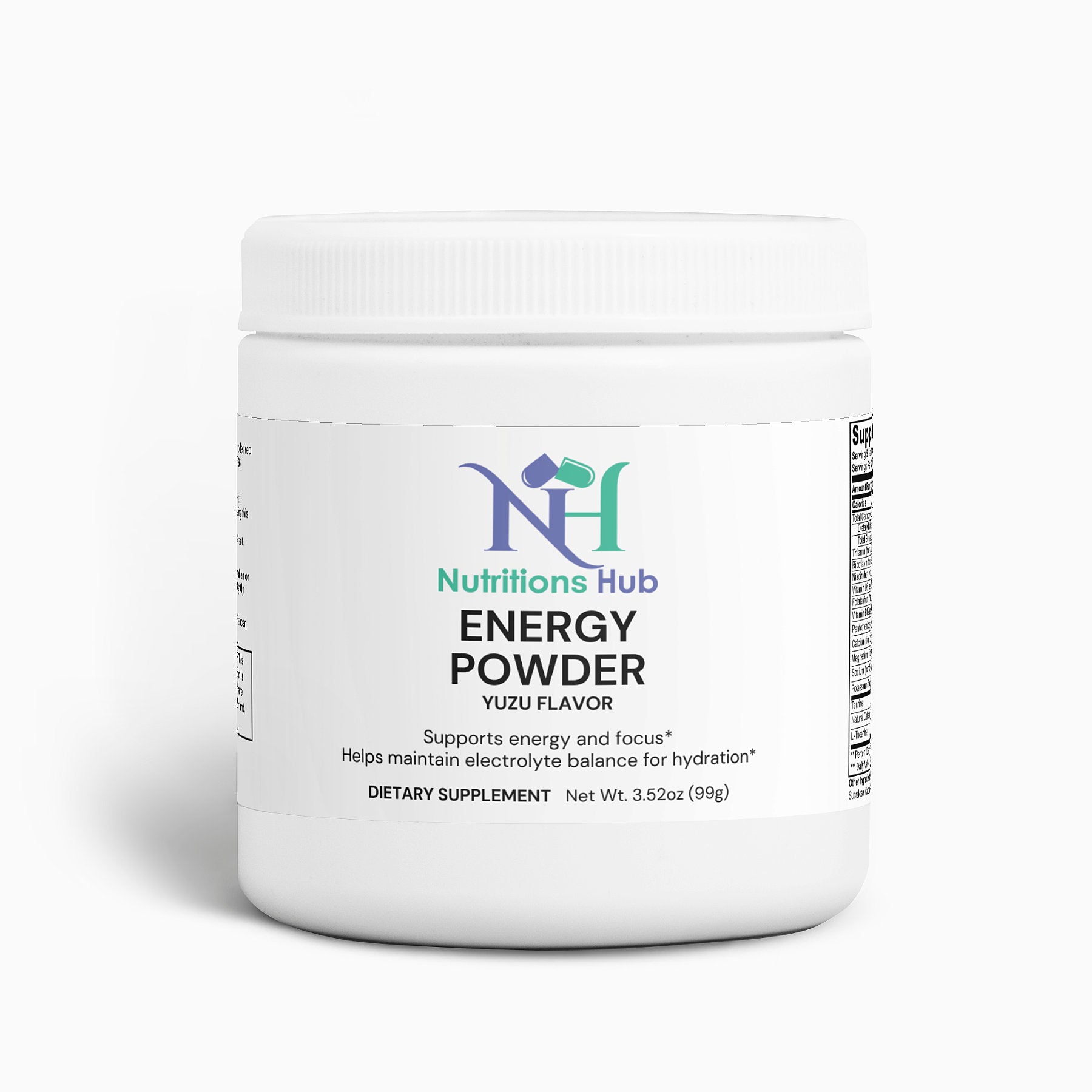 Yuzu flavored energy powder, packed with antioxidants and vitamins