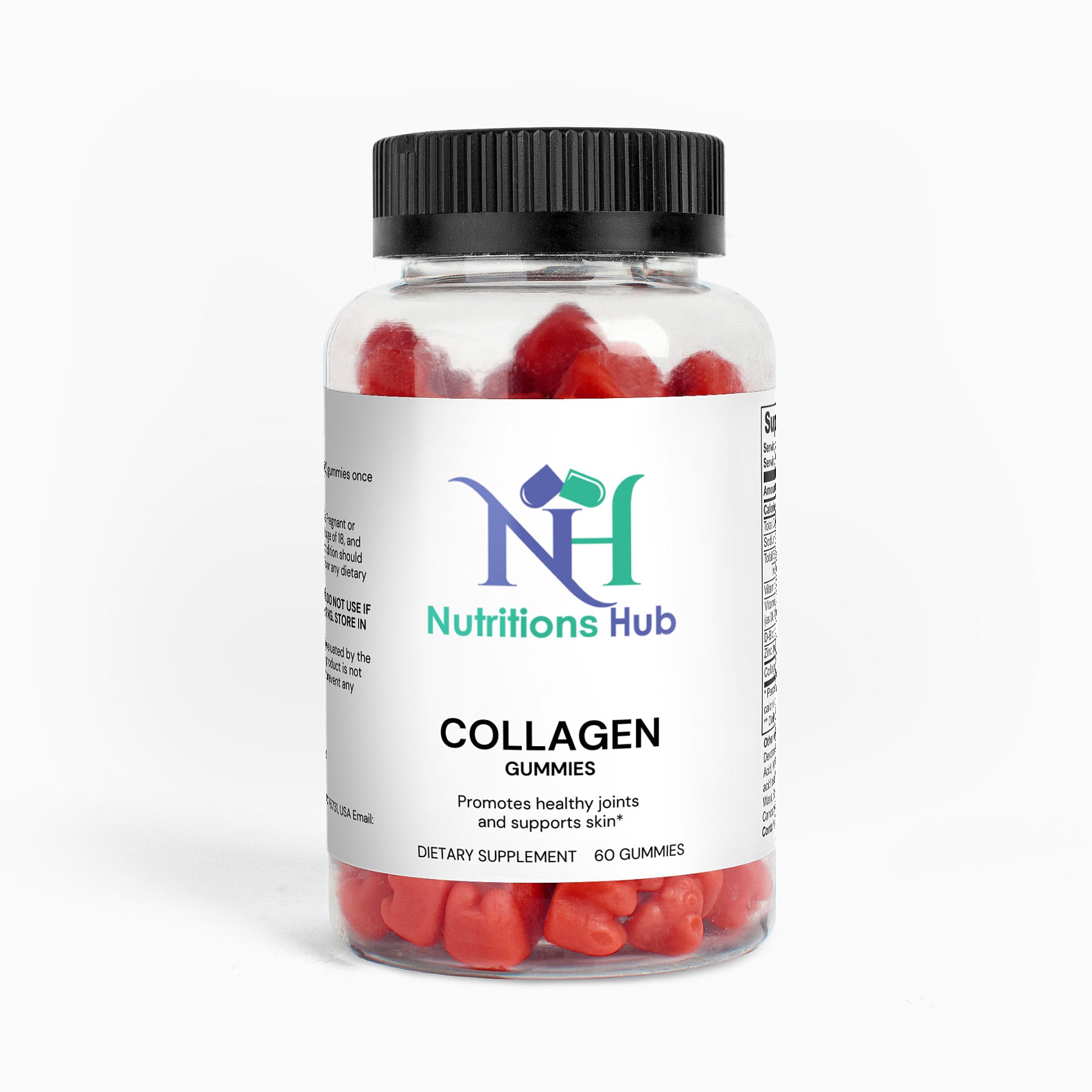 Delicious collagen gummies for adults to support skin, hair, and nails