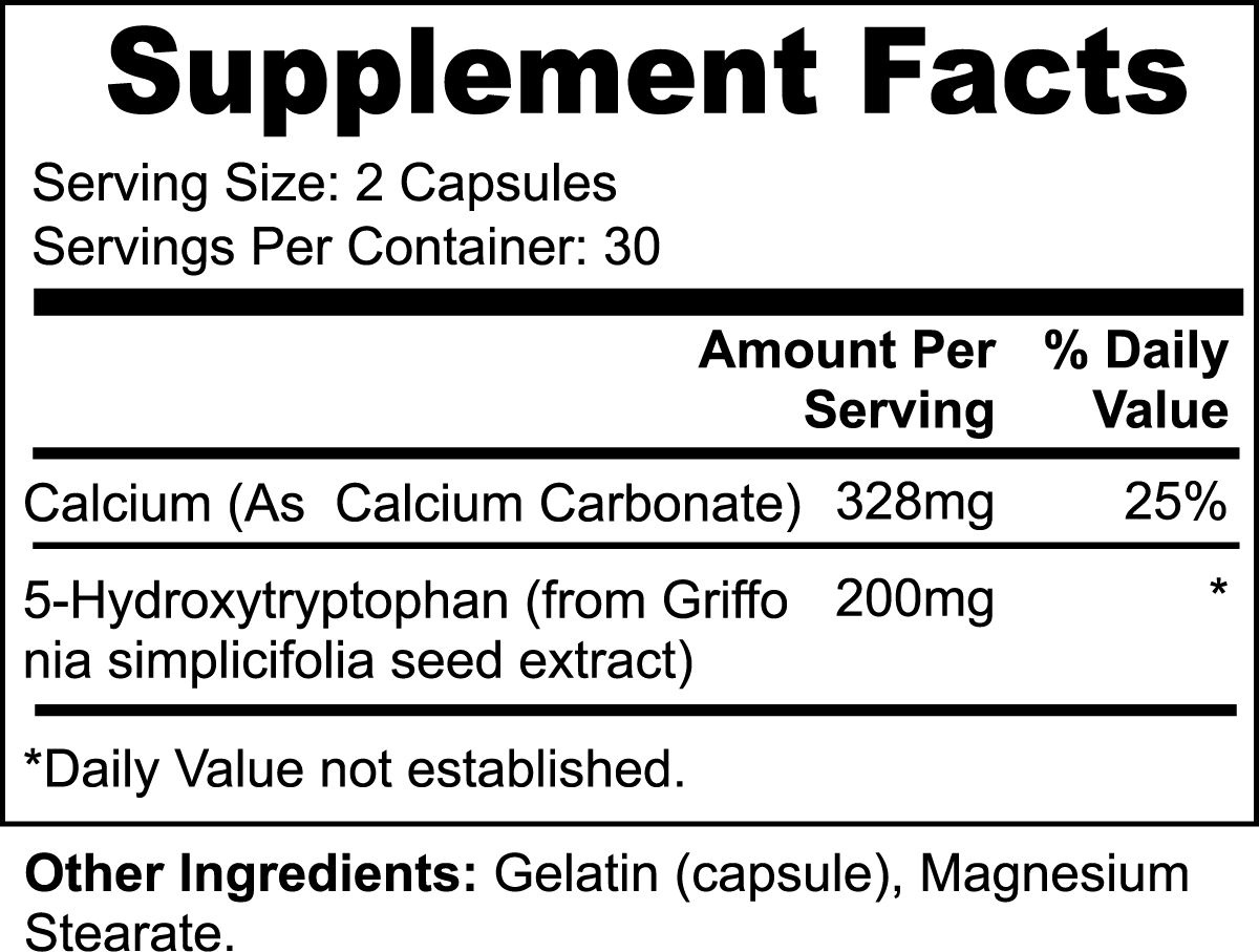 5-HTP for Anxiety & Stress Relief