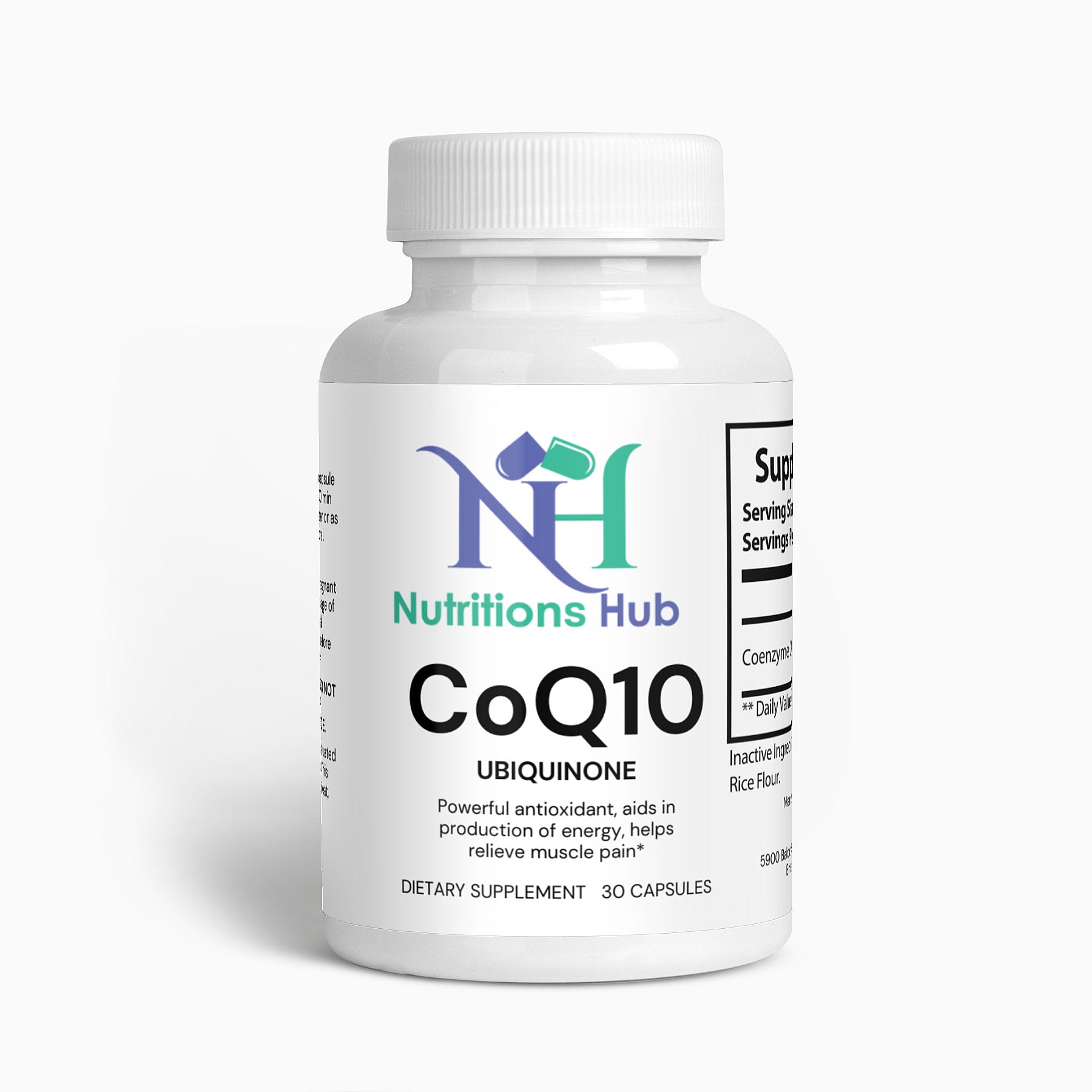 CoQ10 Ubiquinone Supplements for Heart Health