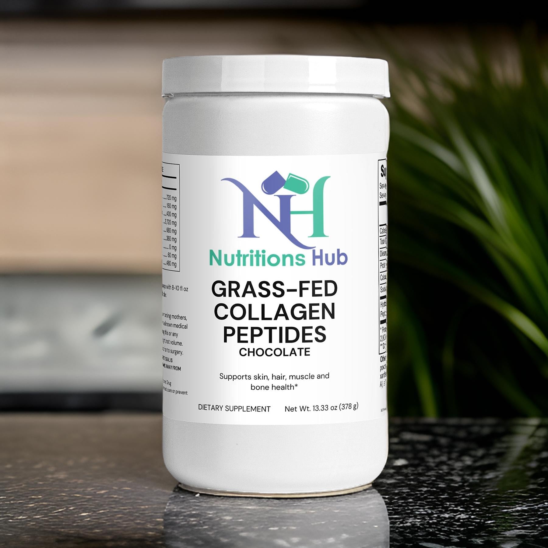 Grass-Fed Collagen Peptides - Chocolate Flavor