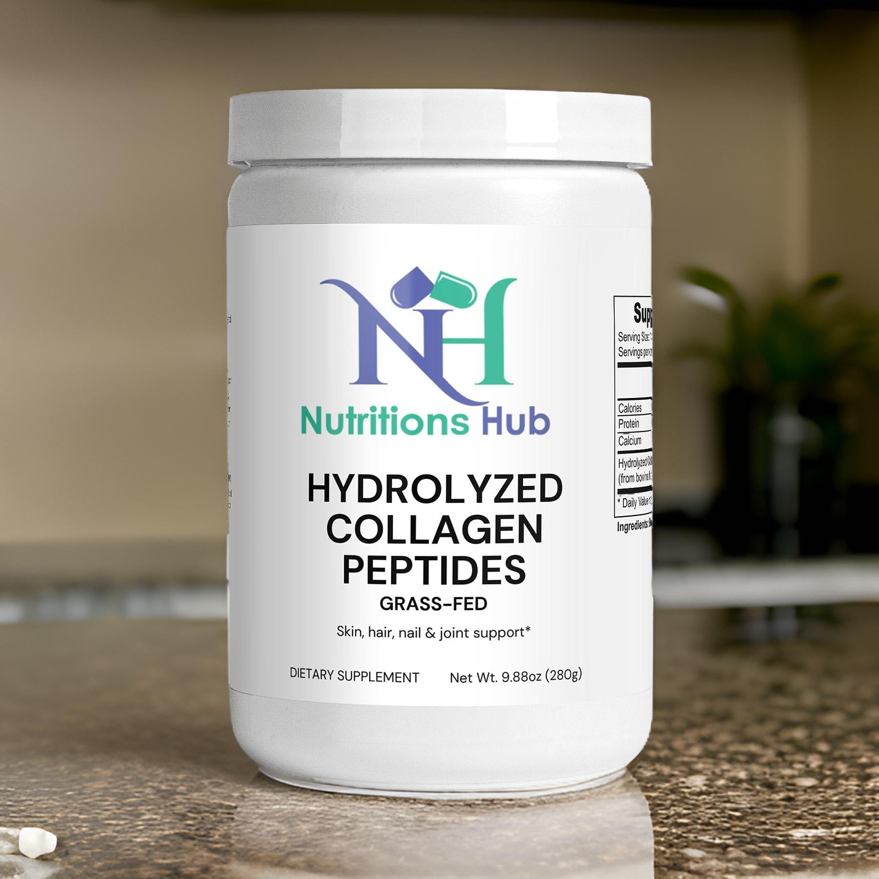 Hydrolyzed Collagen Peptides: Boost Skin