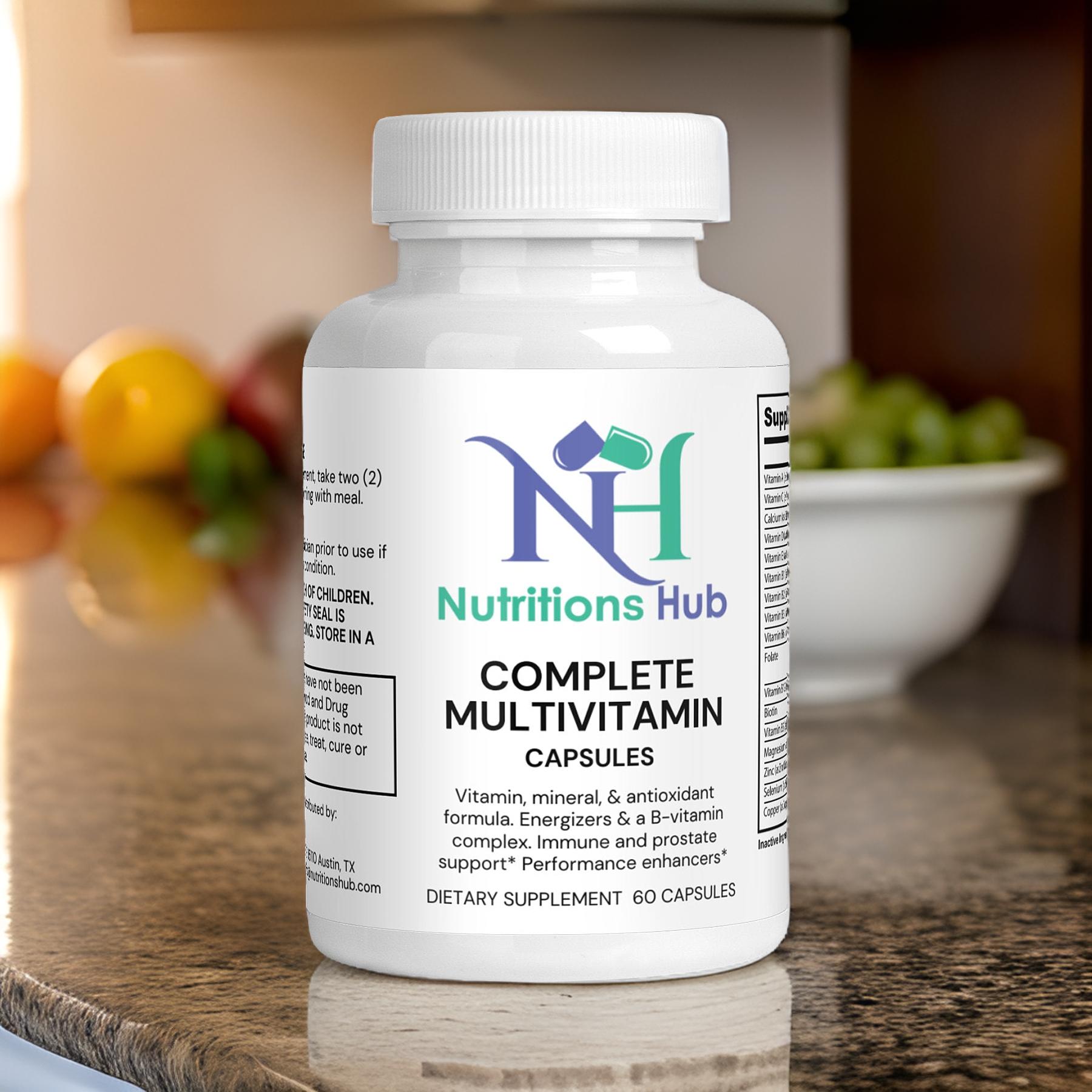 Complete Multivitamin Supplement: Daily Essential