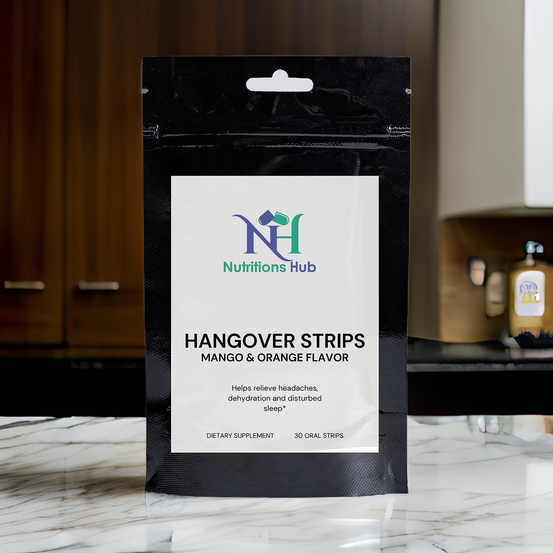 Powerful Hangover Relief Strips