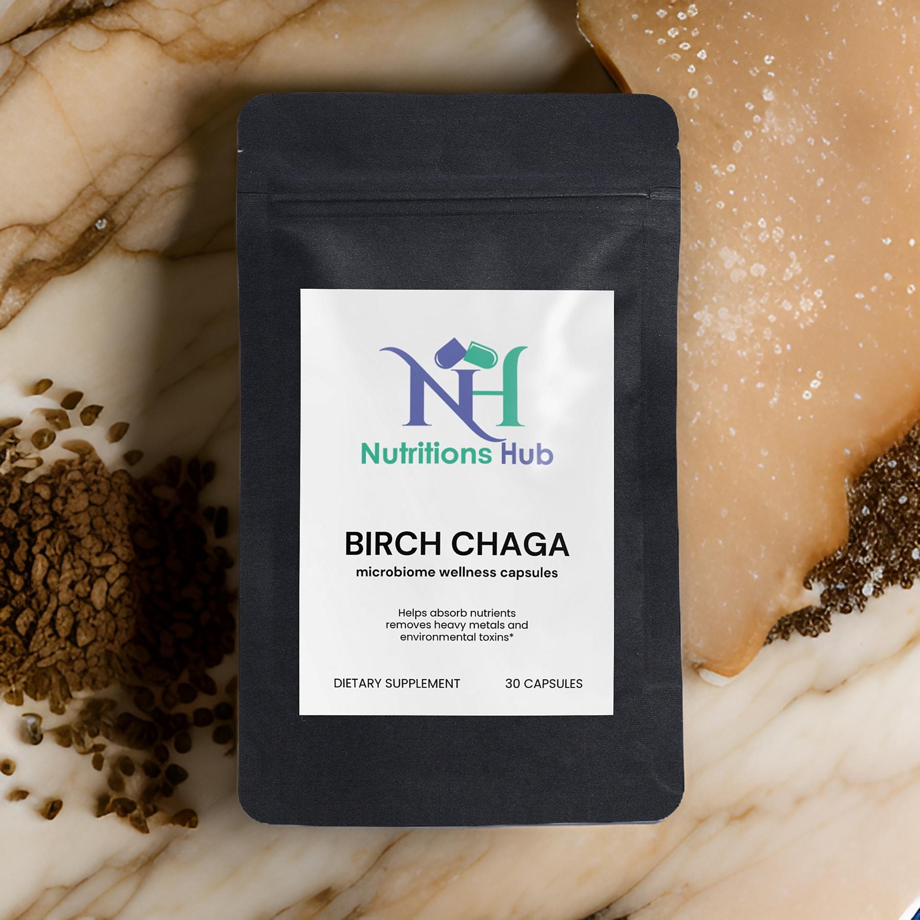 Birch Chaga Microbiome Support Caps