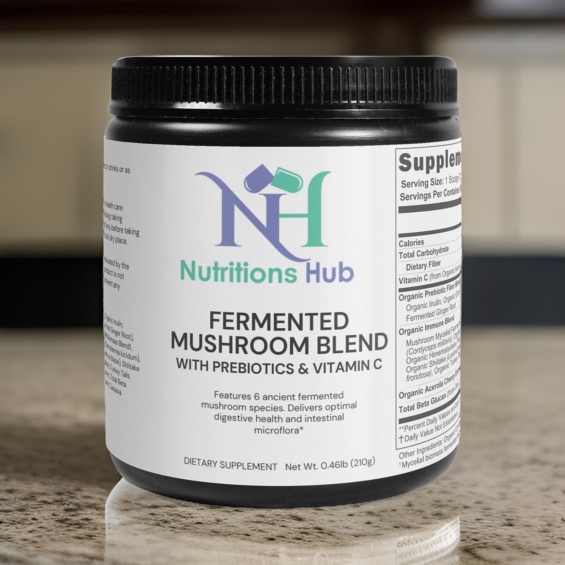 Organic Fermented Mushroom Blend