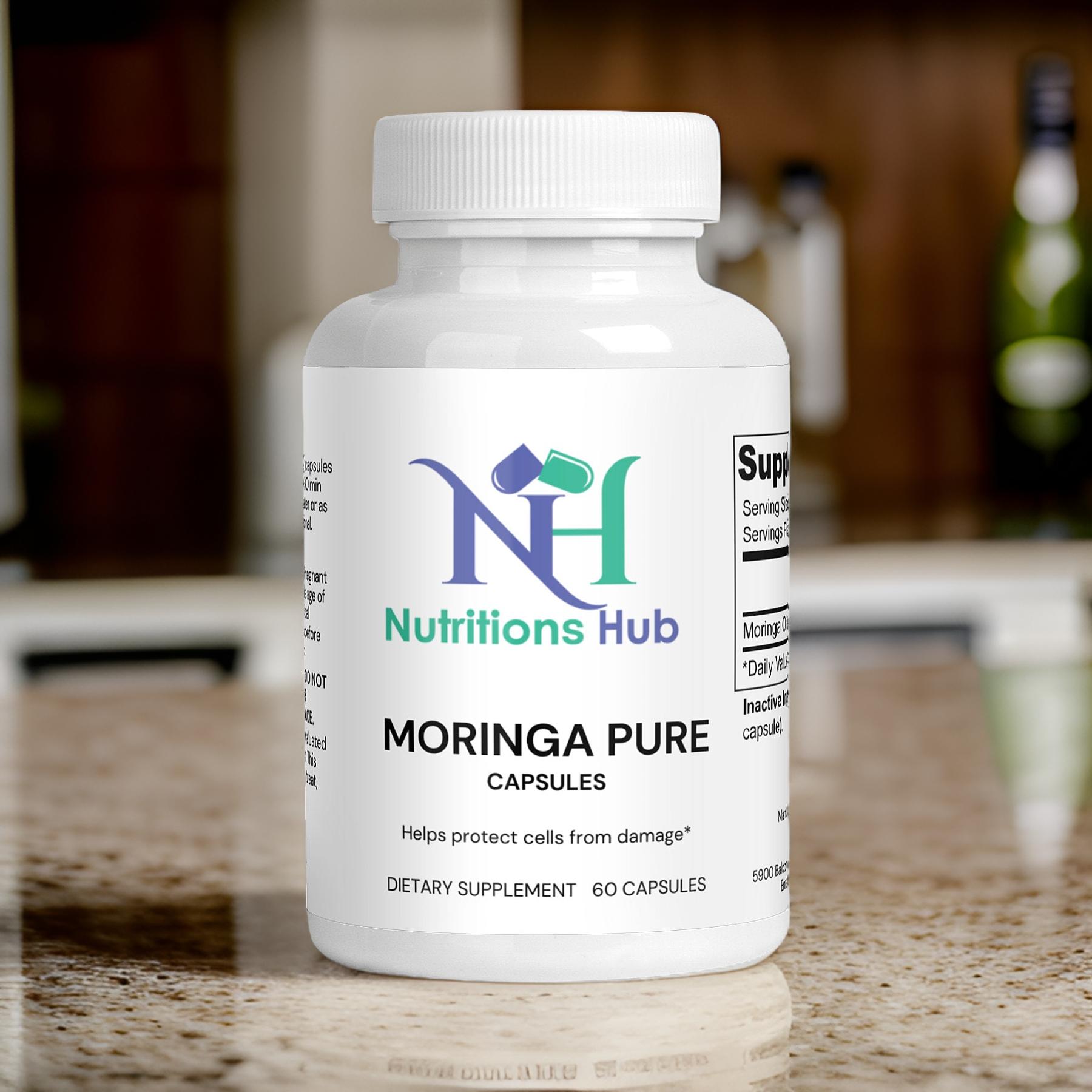 Moringa Pure Powder - Organic, Raw, and Nutrient-Rich