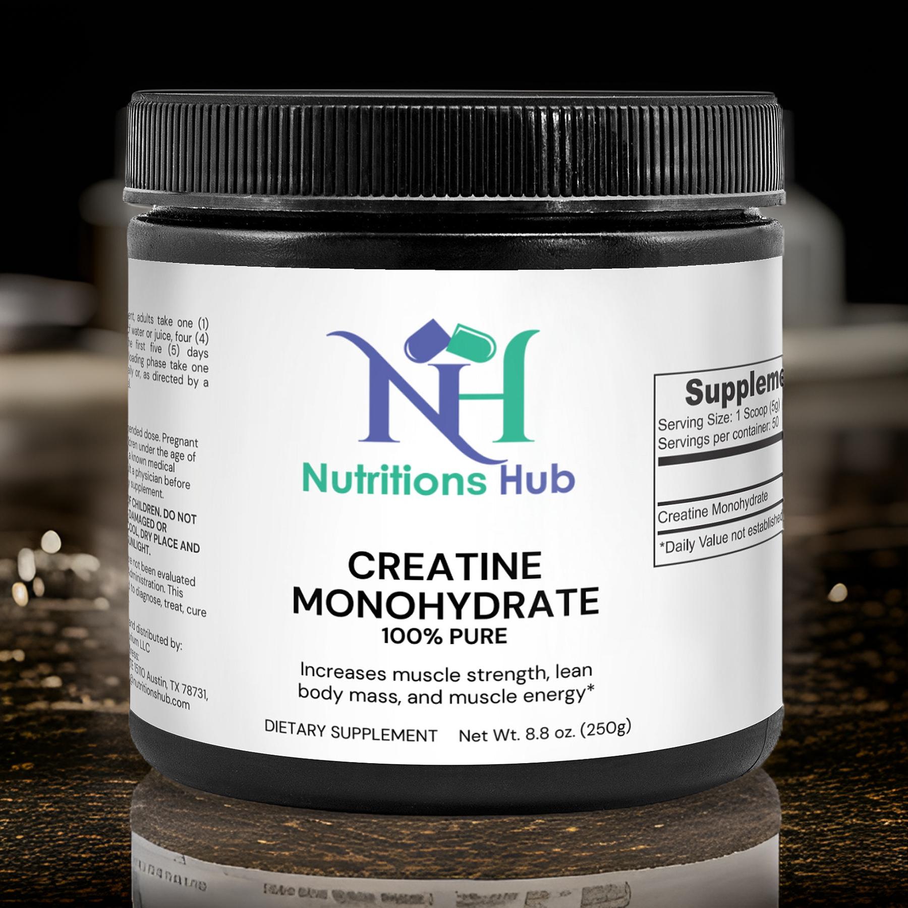 Creatine Monohydrate : Build Muscle, Boost Strength