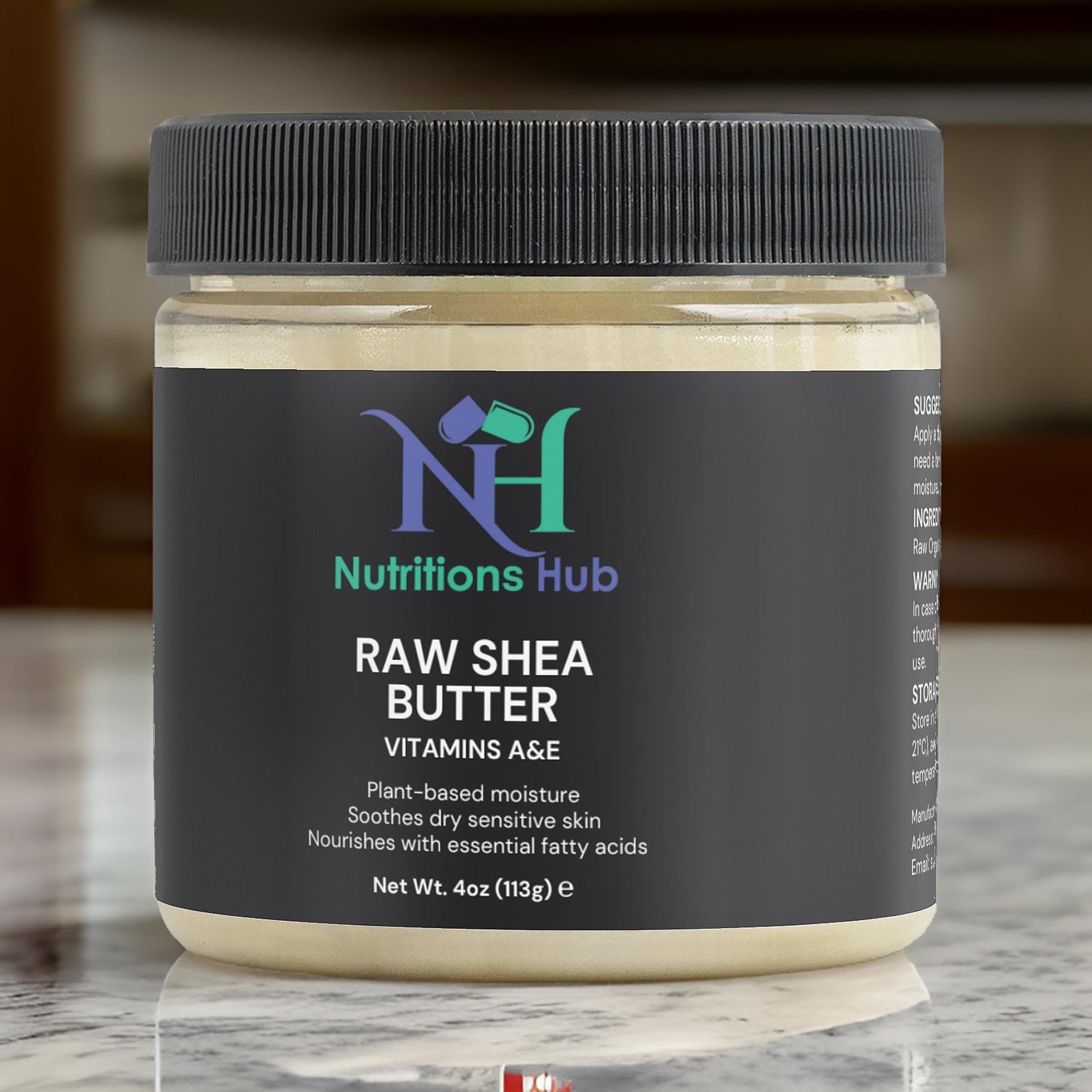 Pure Raw Shea Butter for Sensitive Skin