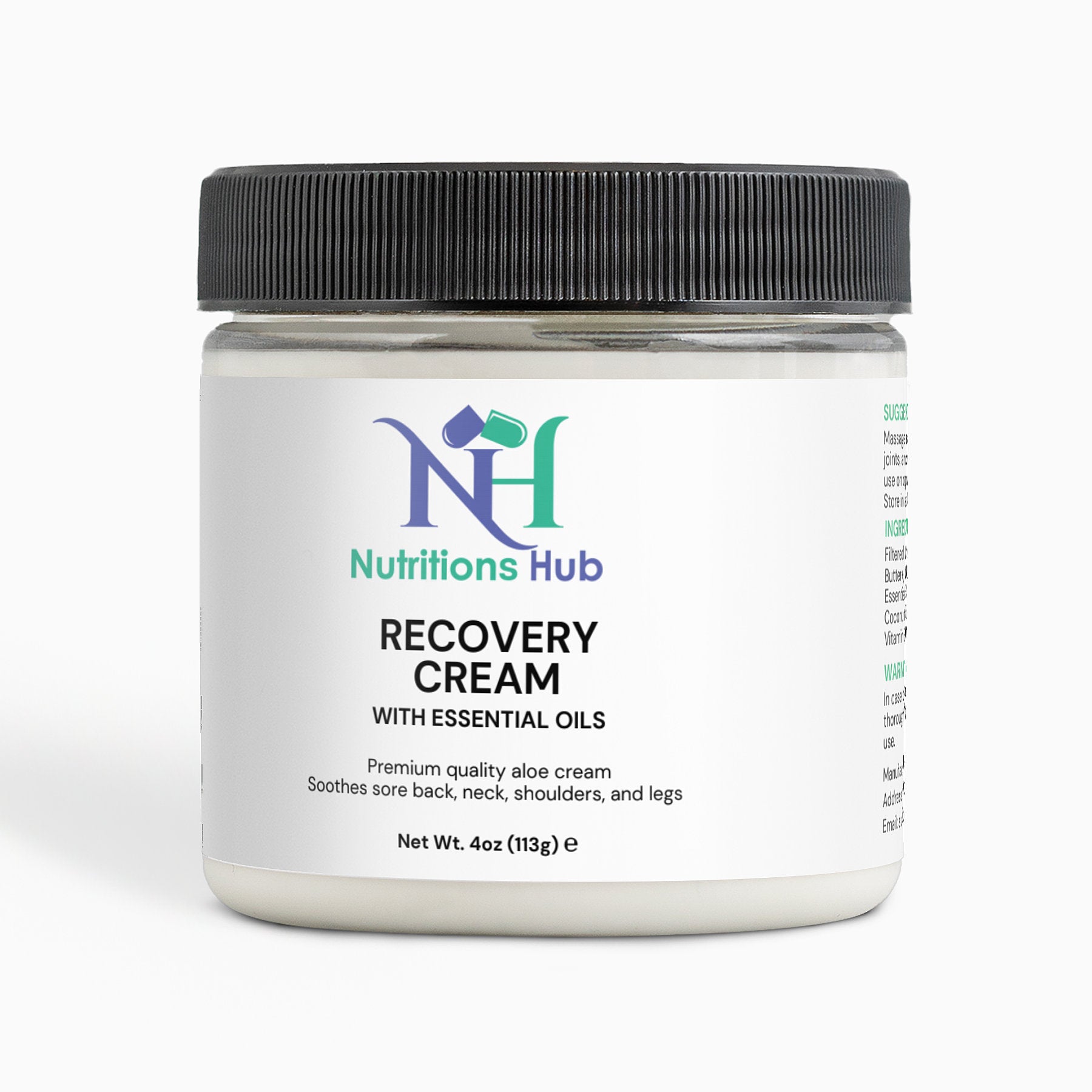 Recovery Cream: Fast Pain Relief and Muscle Recovery