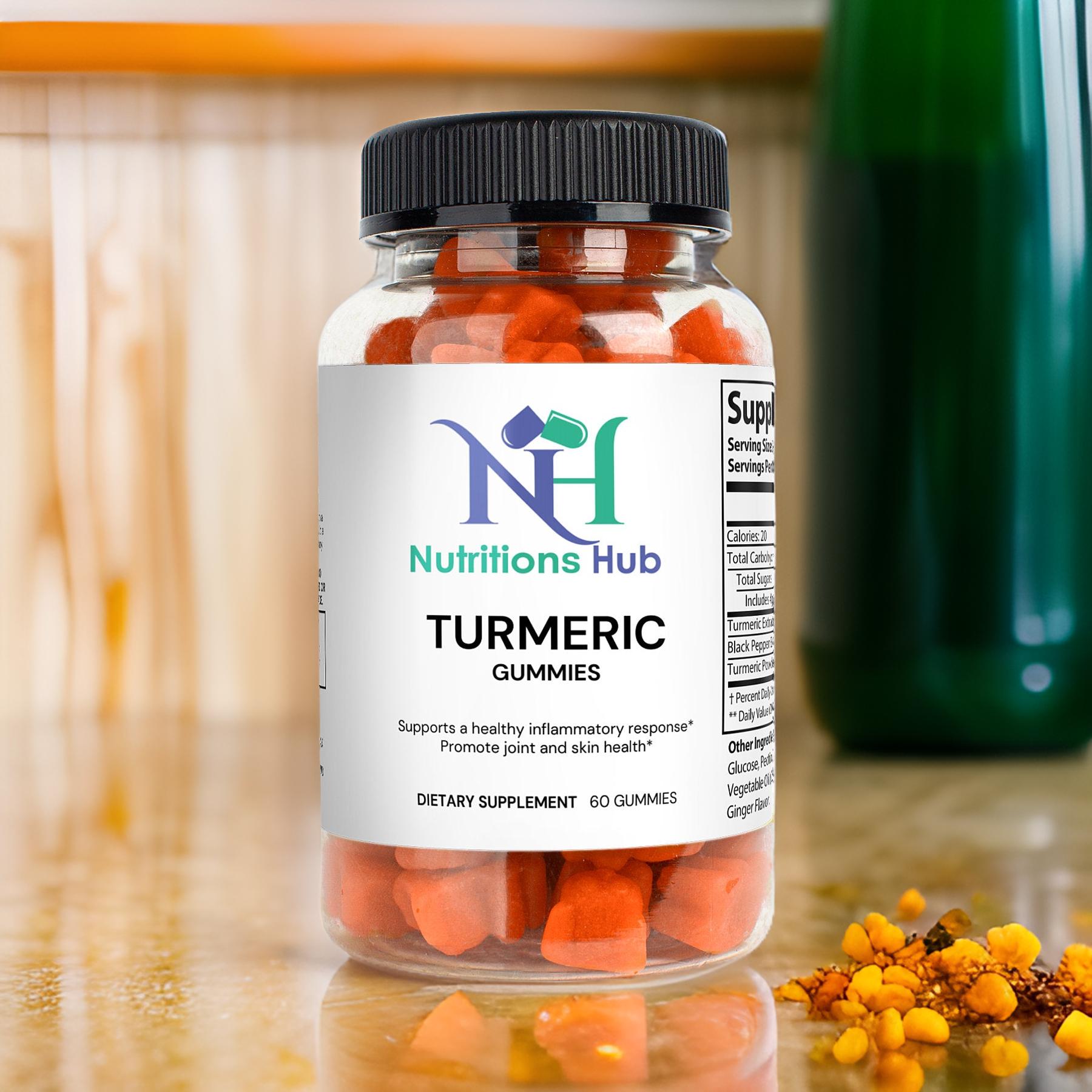 Organic Turmeric Gummies for Joint Pain Relief