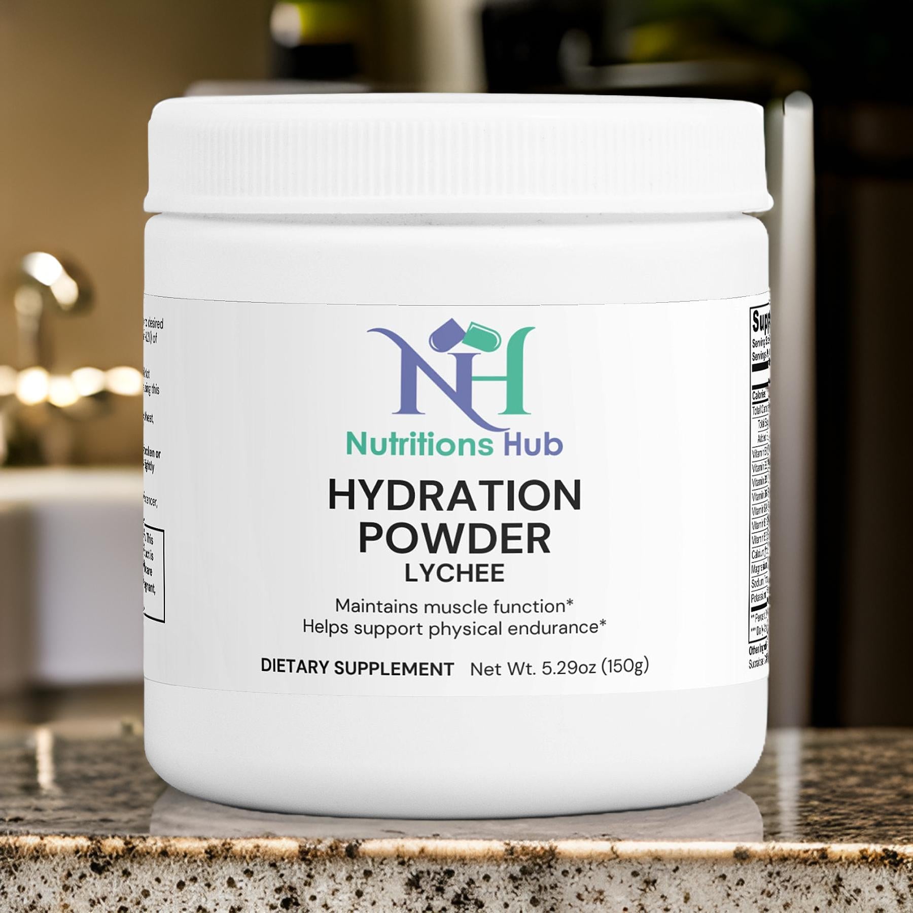 Lychee Hydration Powder - Electrolyte Boost