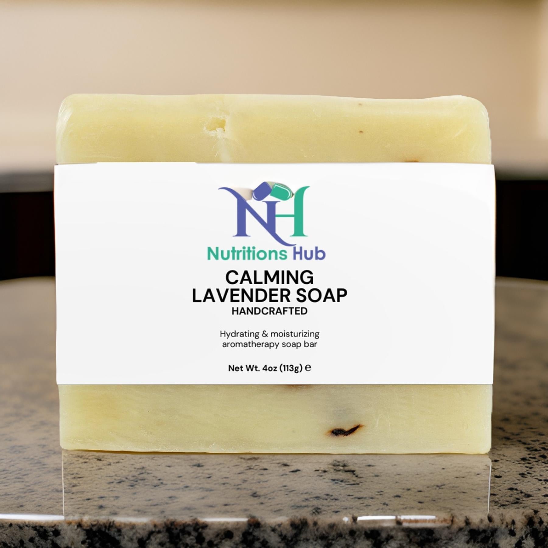 Calming Lavender Soap | Soothing Stress Relief