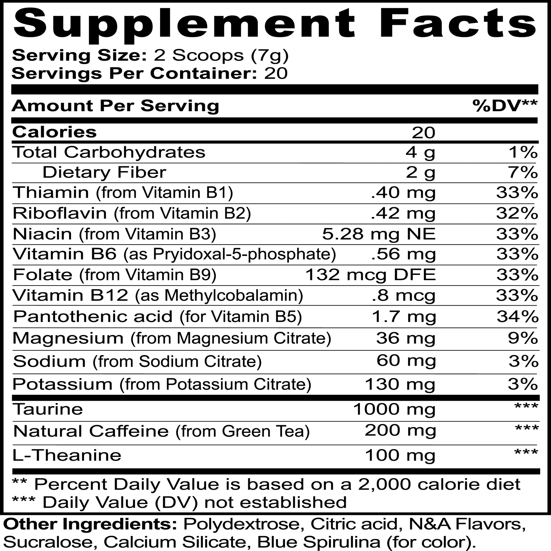 Cotton Candy Powder for Energy