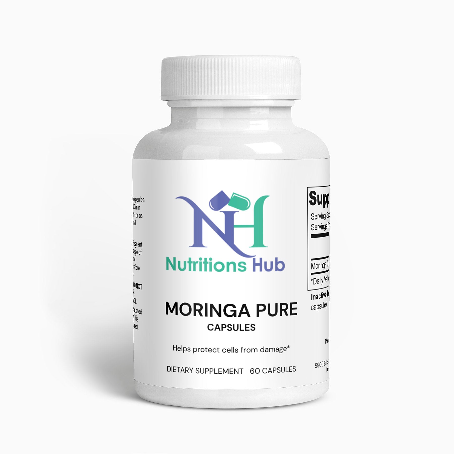 Moringa Pure Powder - Organic, Raw, and Nutrient-Rich